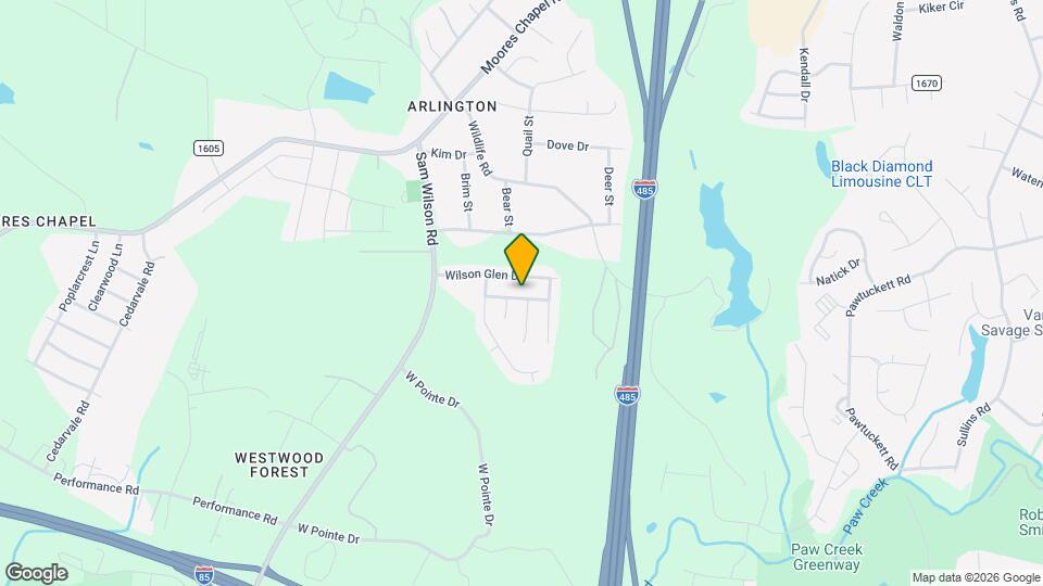 3327 Buckvalley Dr Mapa y Detalles de la Ubicación