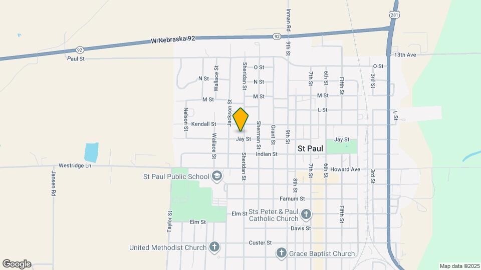 1003 Sheridan St Map and Location Details