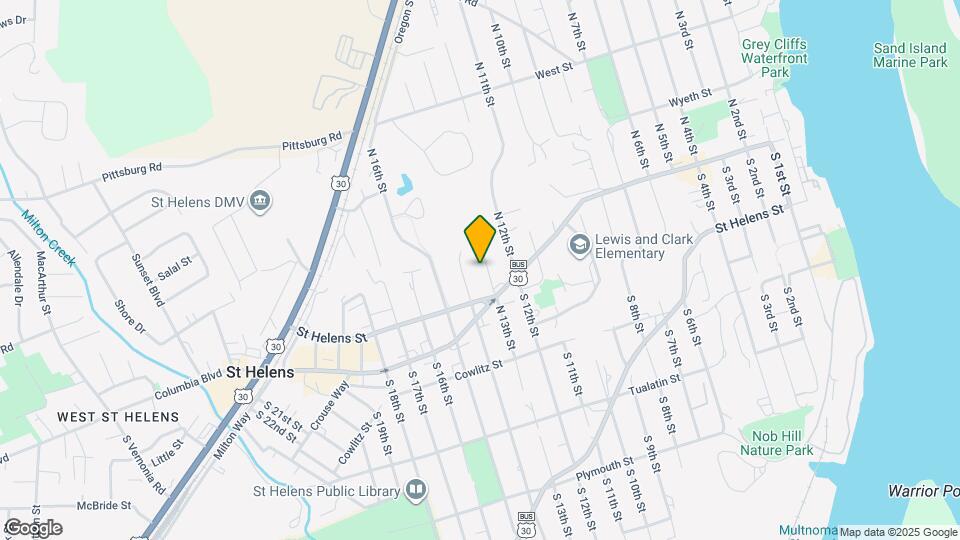 145 N 13th St Map and Location Details