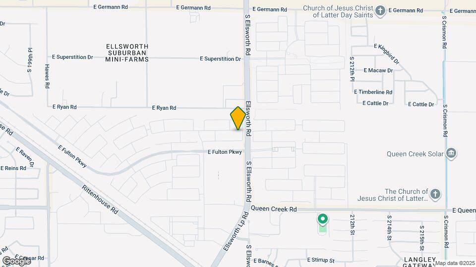 20763 E Mockingbird Dr Mapa y Detalles de la Ubicación