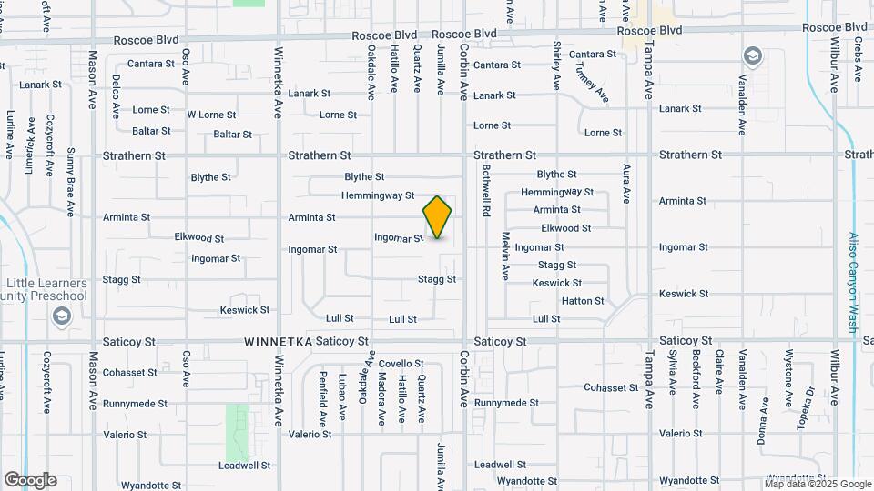 19734 Ingomar St Map and Location Details