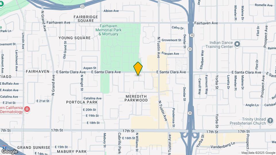 133 Santa Clara Apartments Mapa y Detalles de la Ubicación