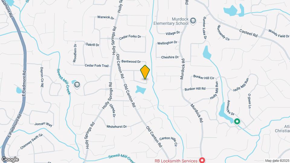 2872 Bentwood Dr Map and Location Details