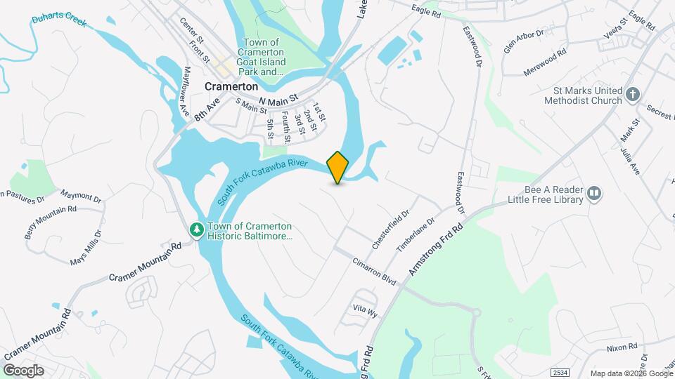 3436 Shady Cove Ct Map and Location Details