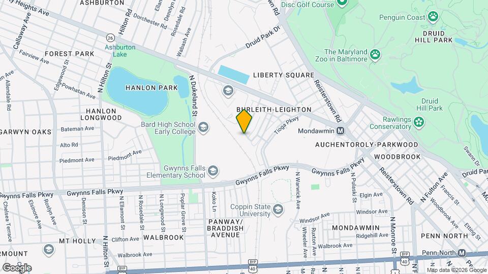 2613 Fairview Ave Map and Location Details