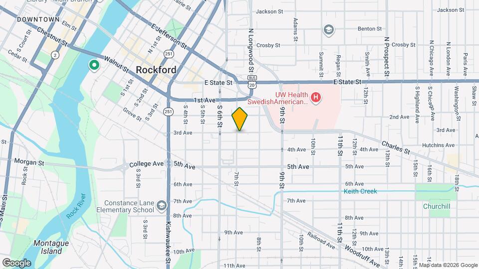 402 7th St Map and Location Details