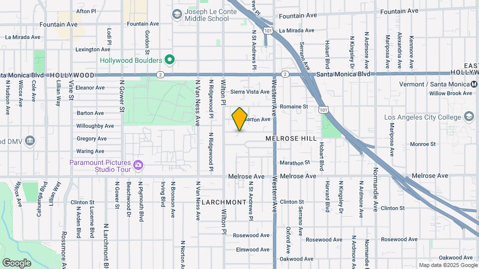 5418 Lemon Grove Ave Map and Location Details