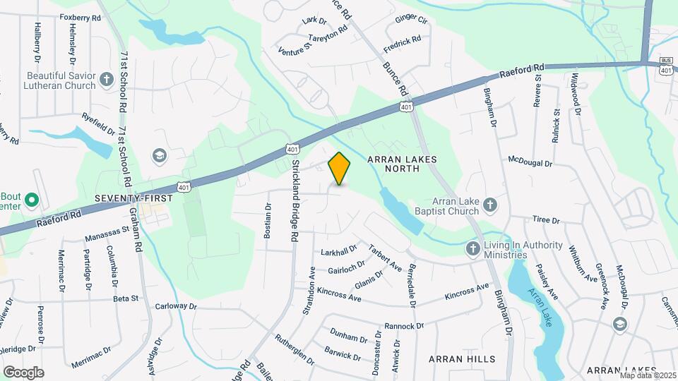 6408 Starbrook Dr Map and Location Details