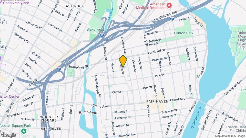 119 Monroe St, Unit 1 Mapa y Detalles de la Ubicación