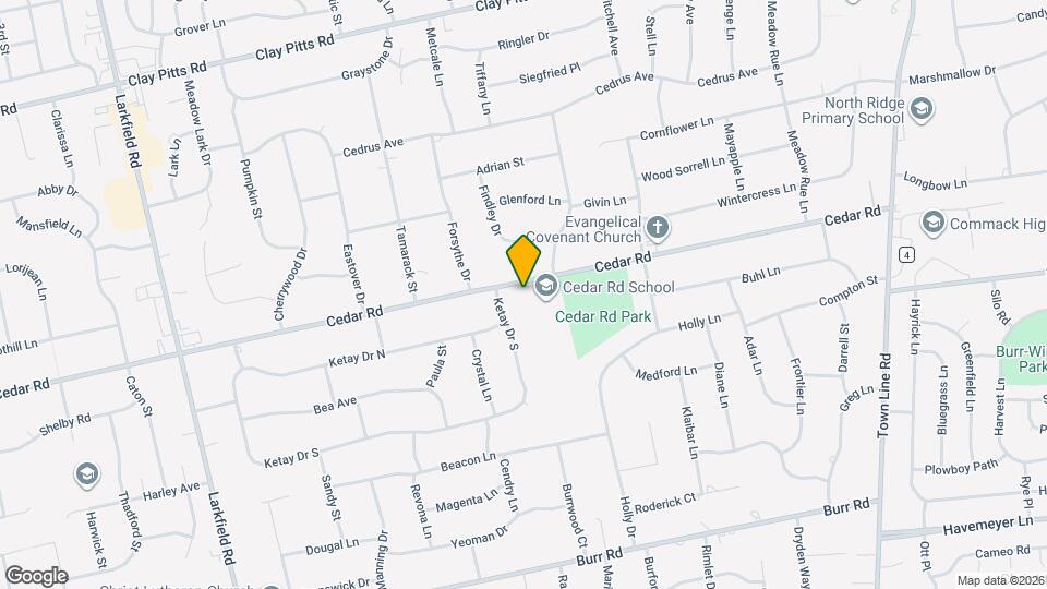 174 Cedar Rd, Unit CEDAR RD EAST NORTHPO Mapa y Detalles de la Ubicación