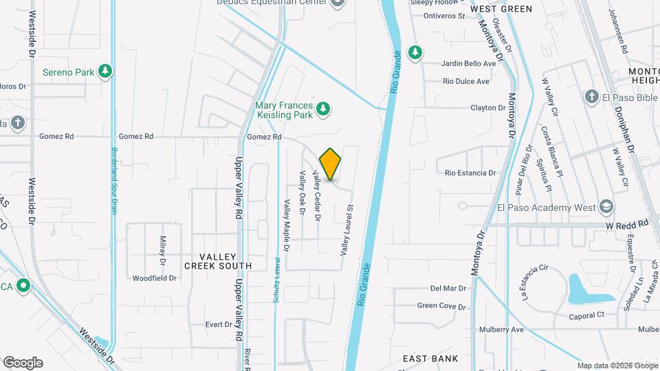 520 Gomez Rd Map and Location Details