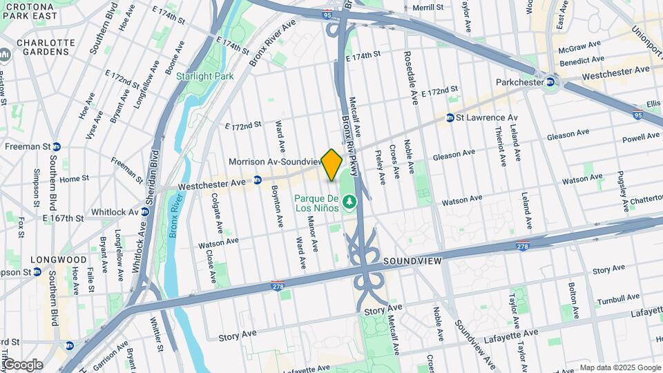 1155 Morrison Ave Mapa y Detalles de la Ubicación