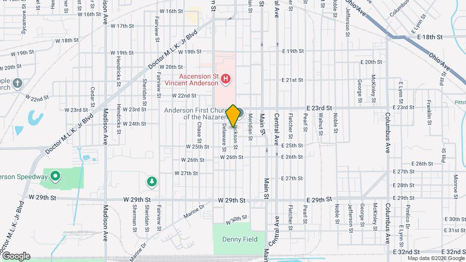 2419 Jackson St Map and Location Details