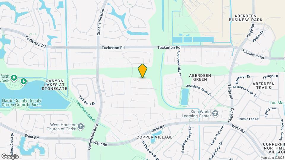 16530 Bristle Creek Dr Map and Location Details
