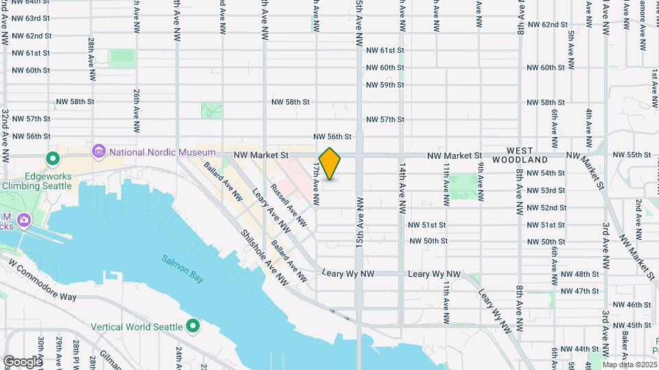 1540 53rd St Map and Location Details