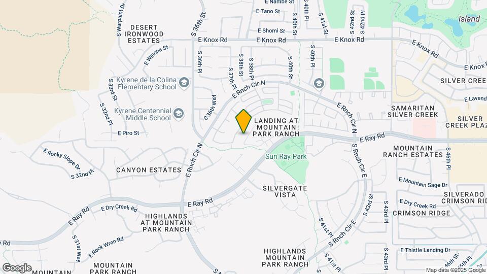 3918 E Agave Rd Map and Location Details