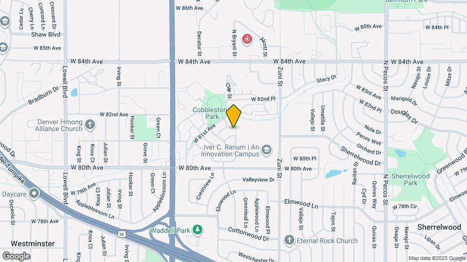 8057 Bryant St Mapa y Detalles de la Ubicación