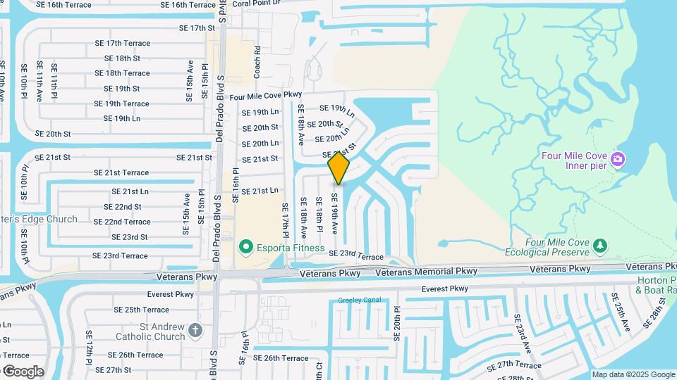 2133 SE 19th Ave Map and Location Details