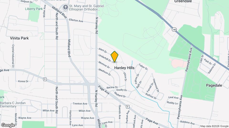 7806 Underhill Dr Map and Location Details