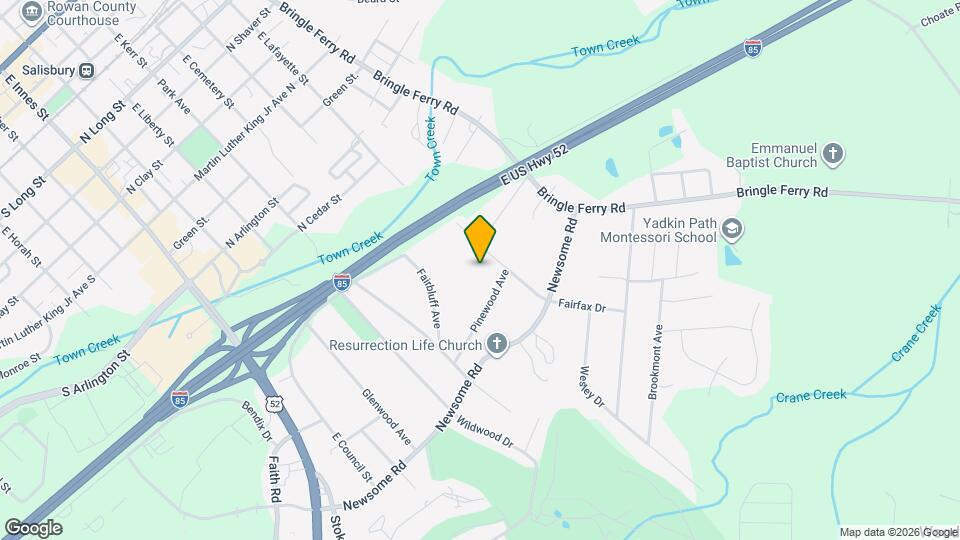 530 Pinewood Ave Map and Location Details