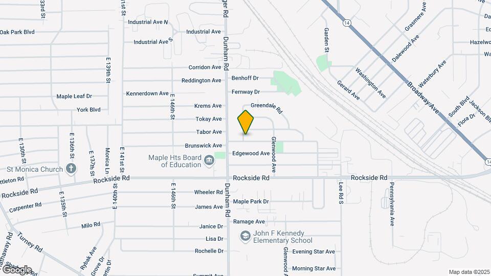 15401 Northwood Ave Mapa y Detalles de la Ubicación