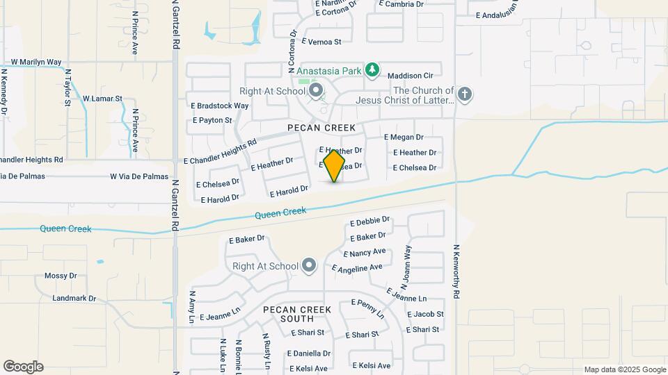 1145 E Harold Dr Map and Location Details