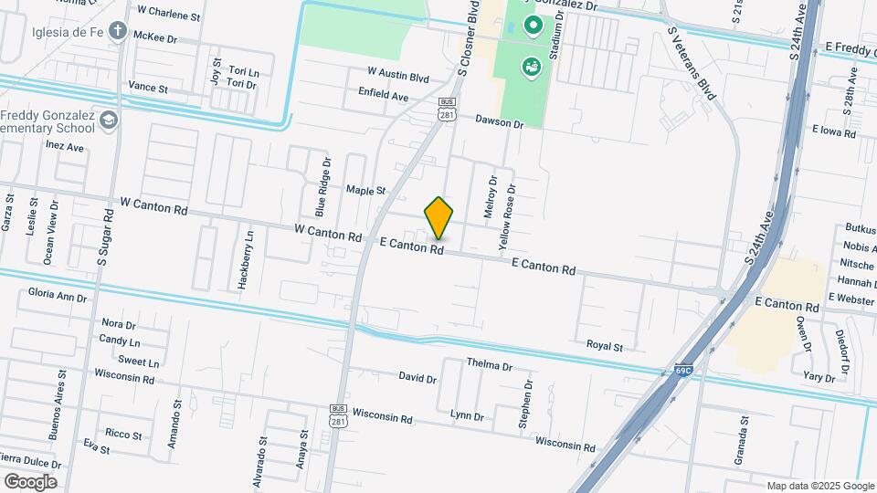3404 S Mia Ln Map and Location Details