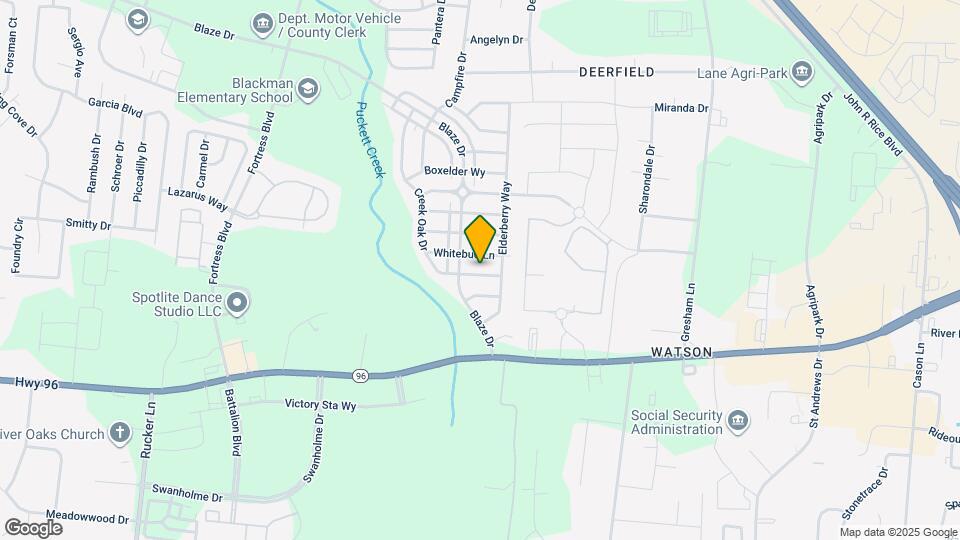 420 Creek Oak Dr Map and Location Details