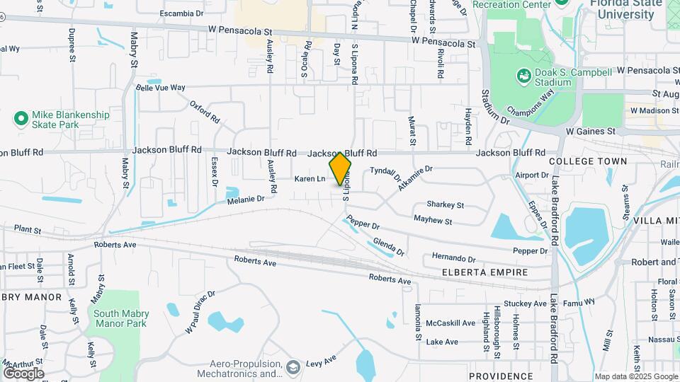 902 S Lipona Rd Map and Location Details