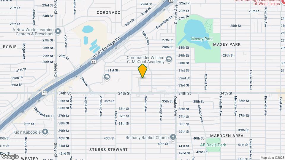 4613 32nd St Map and Location Details