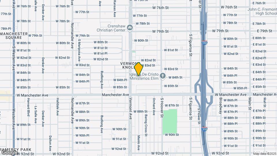 934 W 84th St Map and Location Details