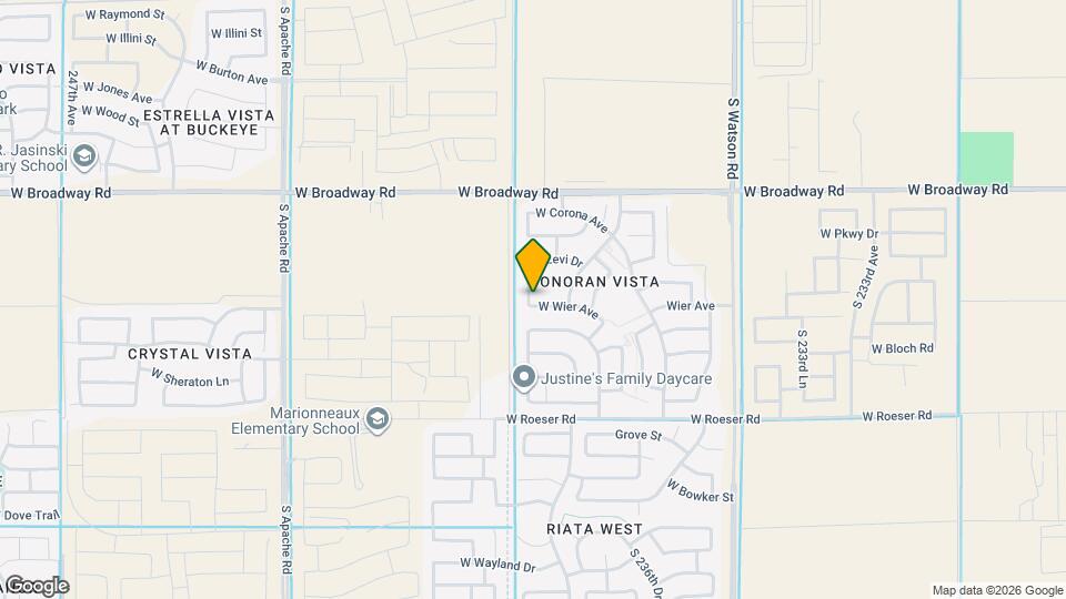 23860 W Wier Ave Map and Location Details