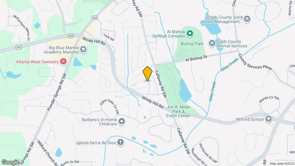 1169 Cumberland Creek Way SW Map and Location Details