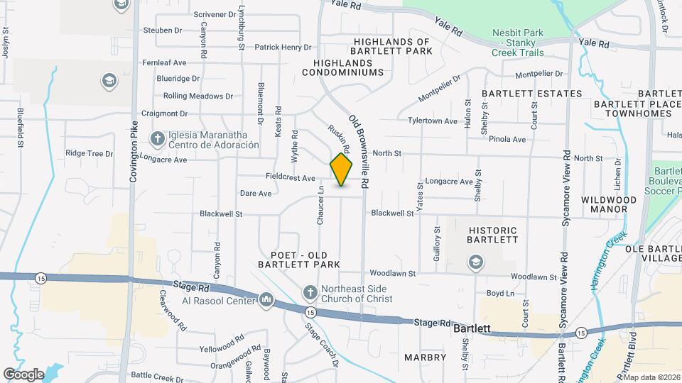 5442 Blackwell St Mapa y Detalles de la Ubicación