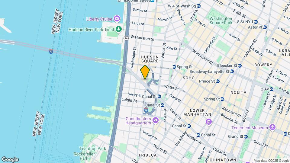 225-227 Hudson St Map and Location Details