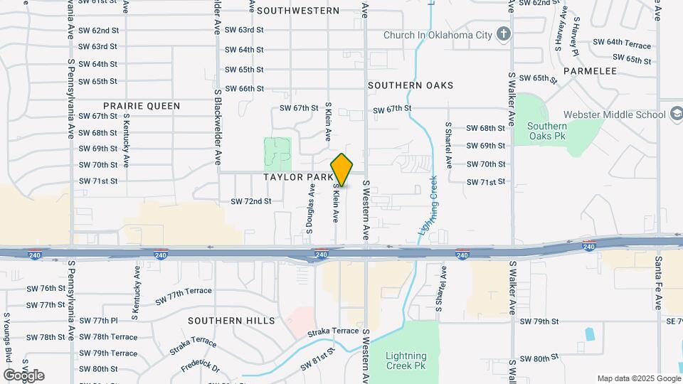 7116 S Klein Ave Map and Location Details