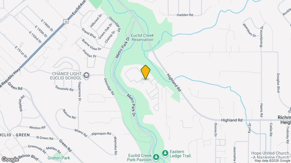 Colonial Park Townhomes Mapa y Detalles de la Ubicación