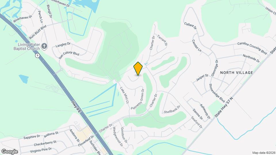 755 Charter Dr Map and Location Details