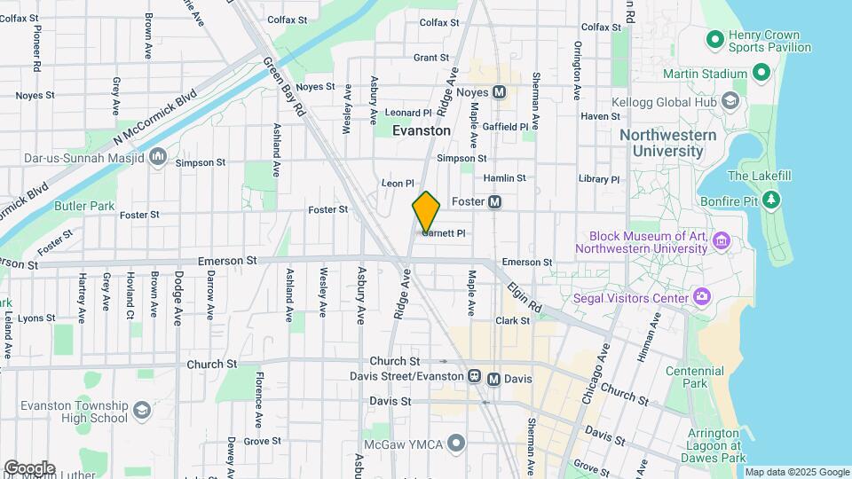 1116 Garnett Pl, Unit 1 Mapa y Detalles de la Ubicación