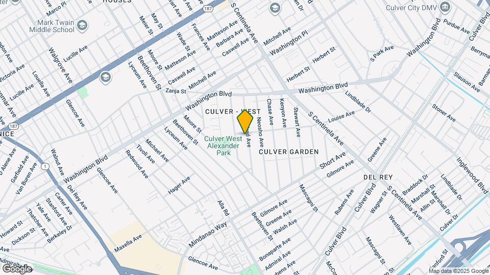 4215 Mildred Ave, Unit Front Detached House Map and Location Details