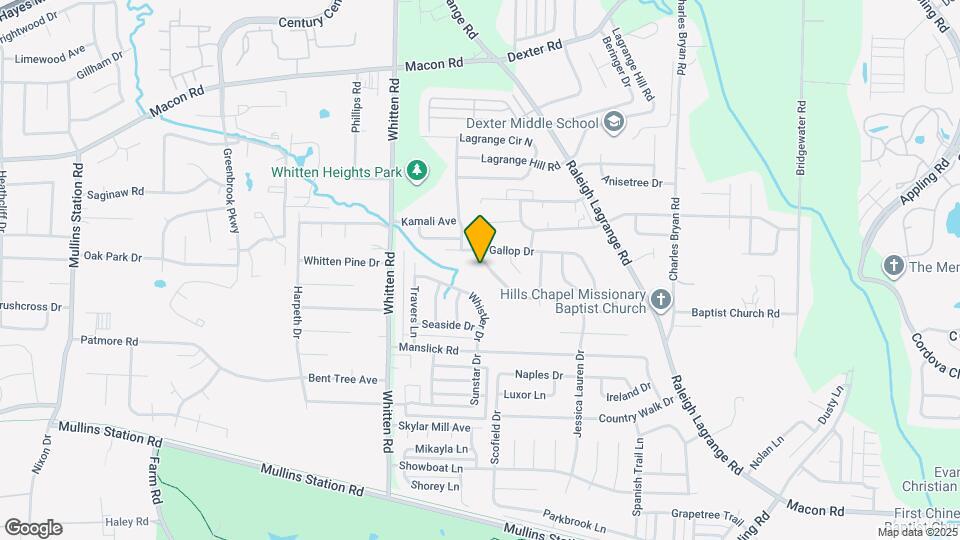 6877 Brady Hill Dr Map and Location Details