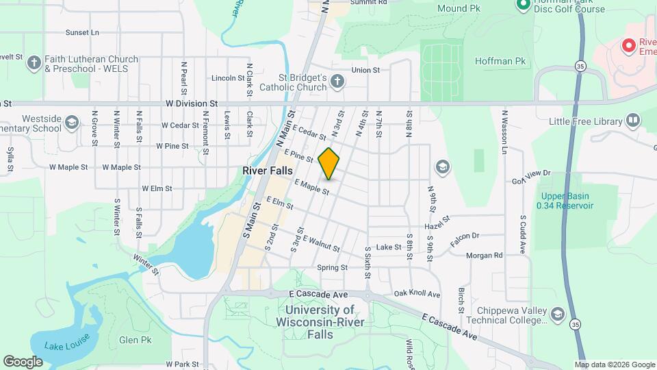 315 E Maple St Map and Location Details