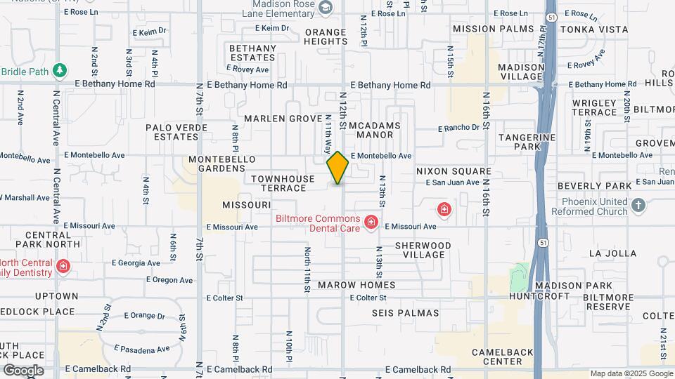 5564 N 12th St Map and Location Details