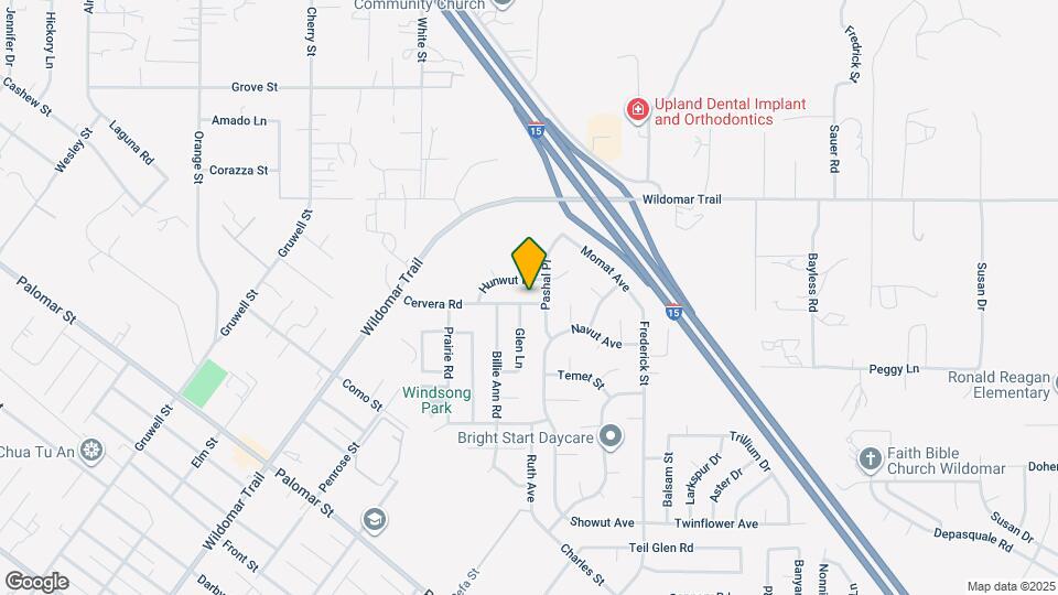 22716 Cervera Rd Map and Location Details