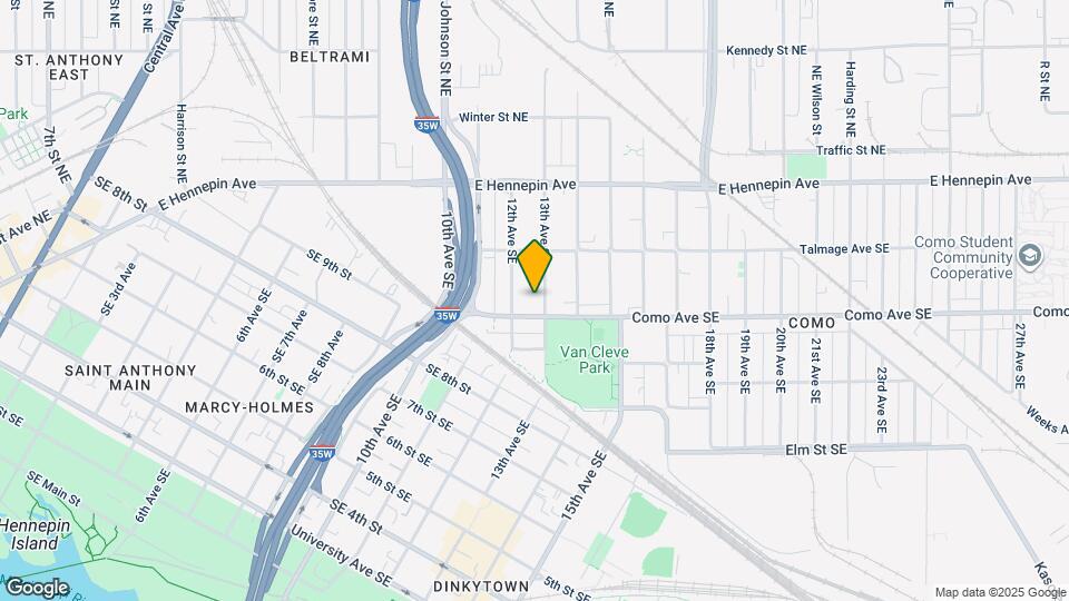 1015 13th Ave SE Map and Location Details