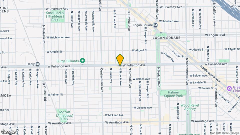 2352 N St Louis Ave Mapa y Detalles de la Ubicación