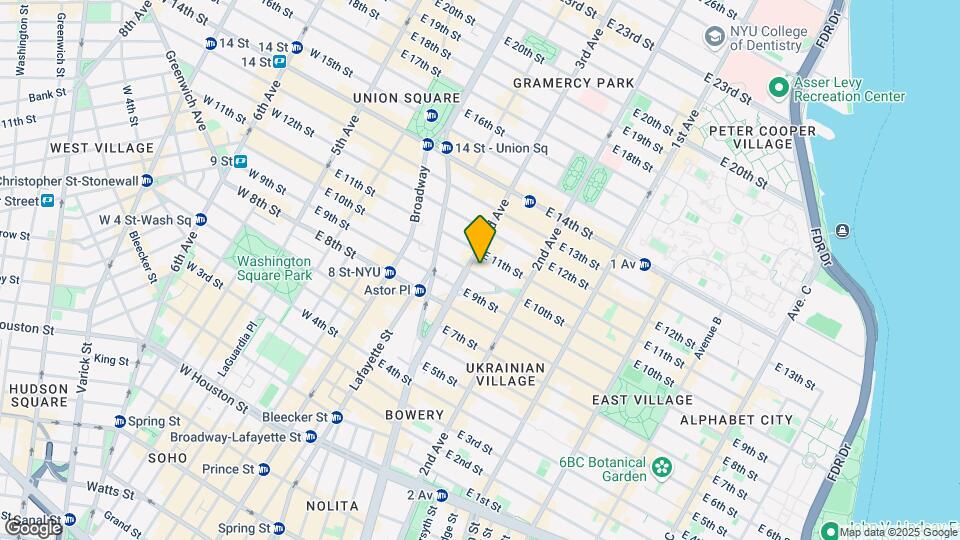 103 E Tenth St Map and Location Details