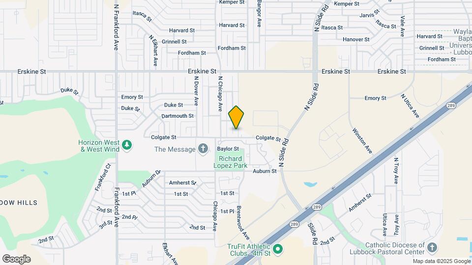 304 N Brentwood Ave Mapa y Detalles de la Ubicación