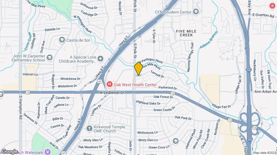 1022 Tarryall Dr Map and Location Details