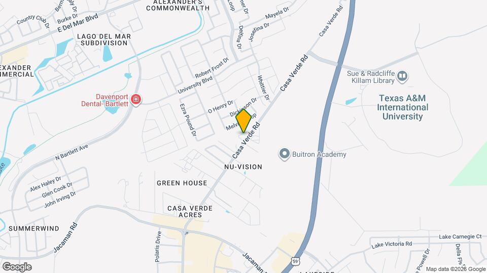 2319 Palos Lp Map and Location Details